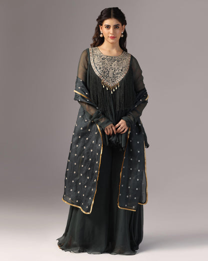 Black Kashmiri Set