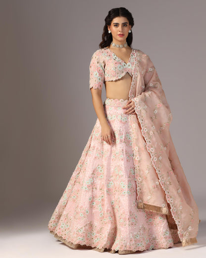 Light Pink Lehenga