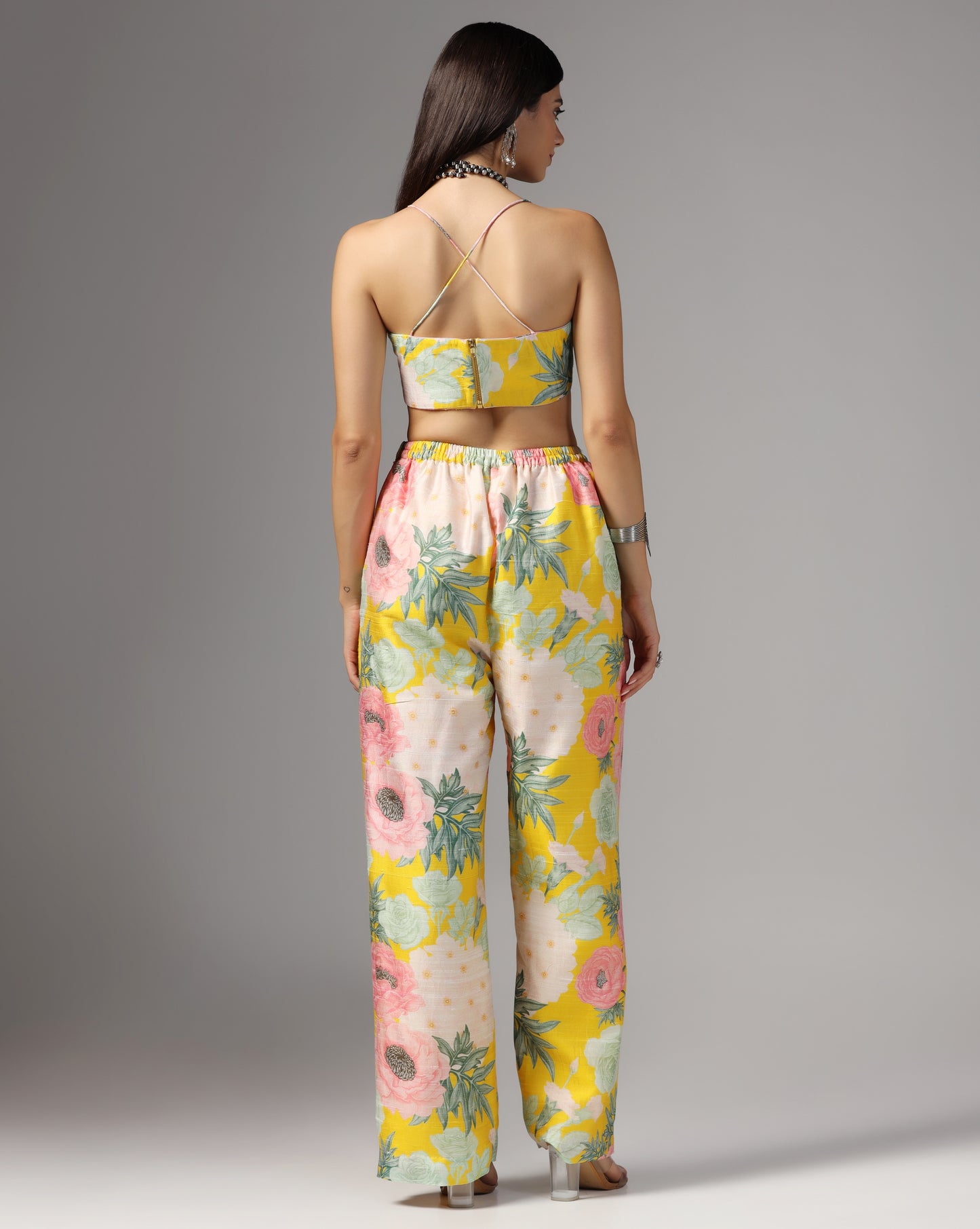 Yellow Floral Set