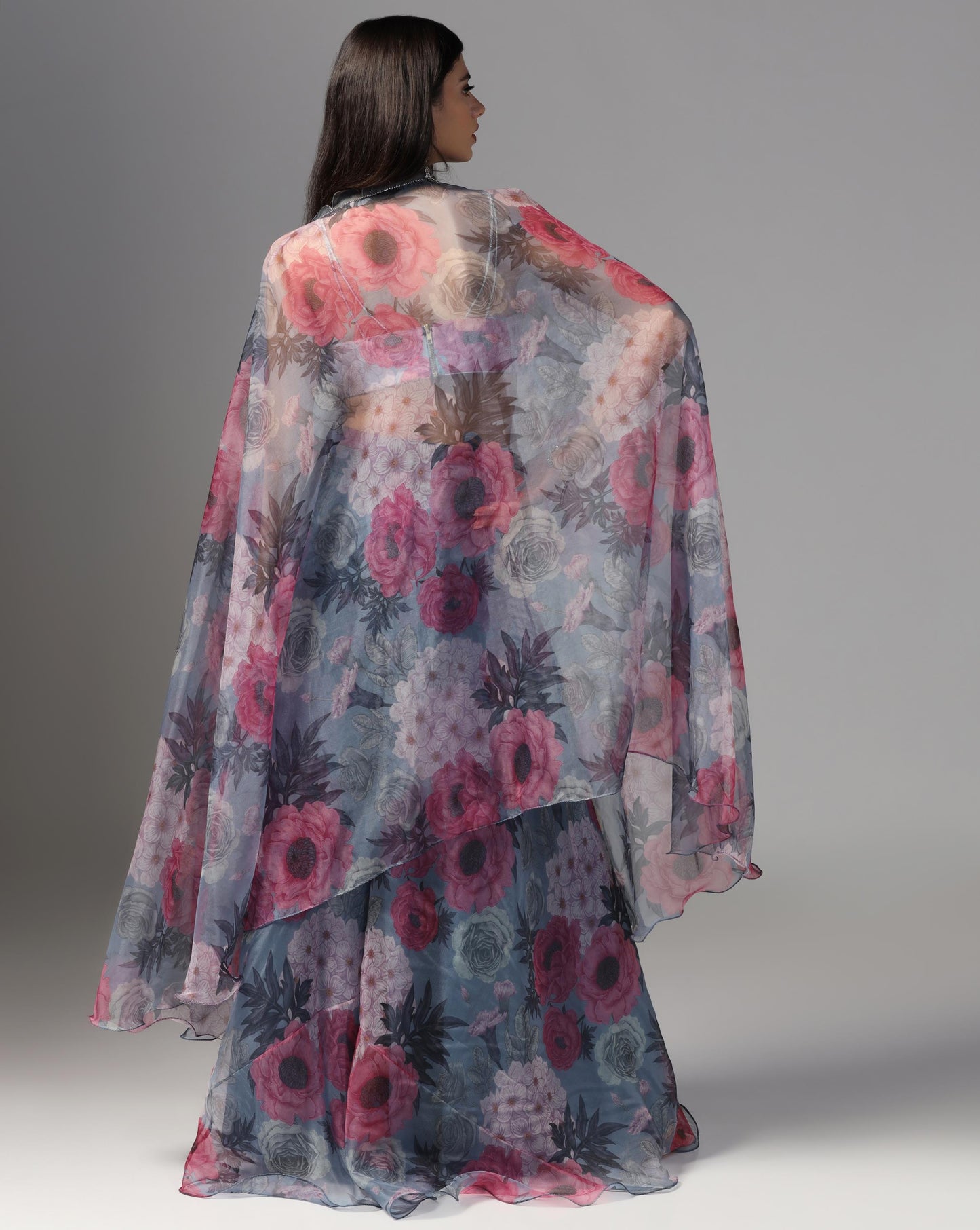 Floral Cape Set