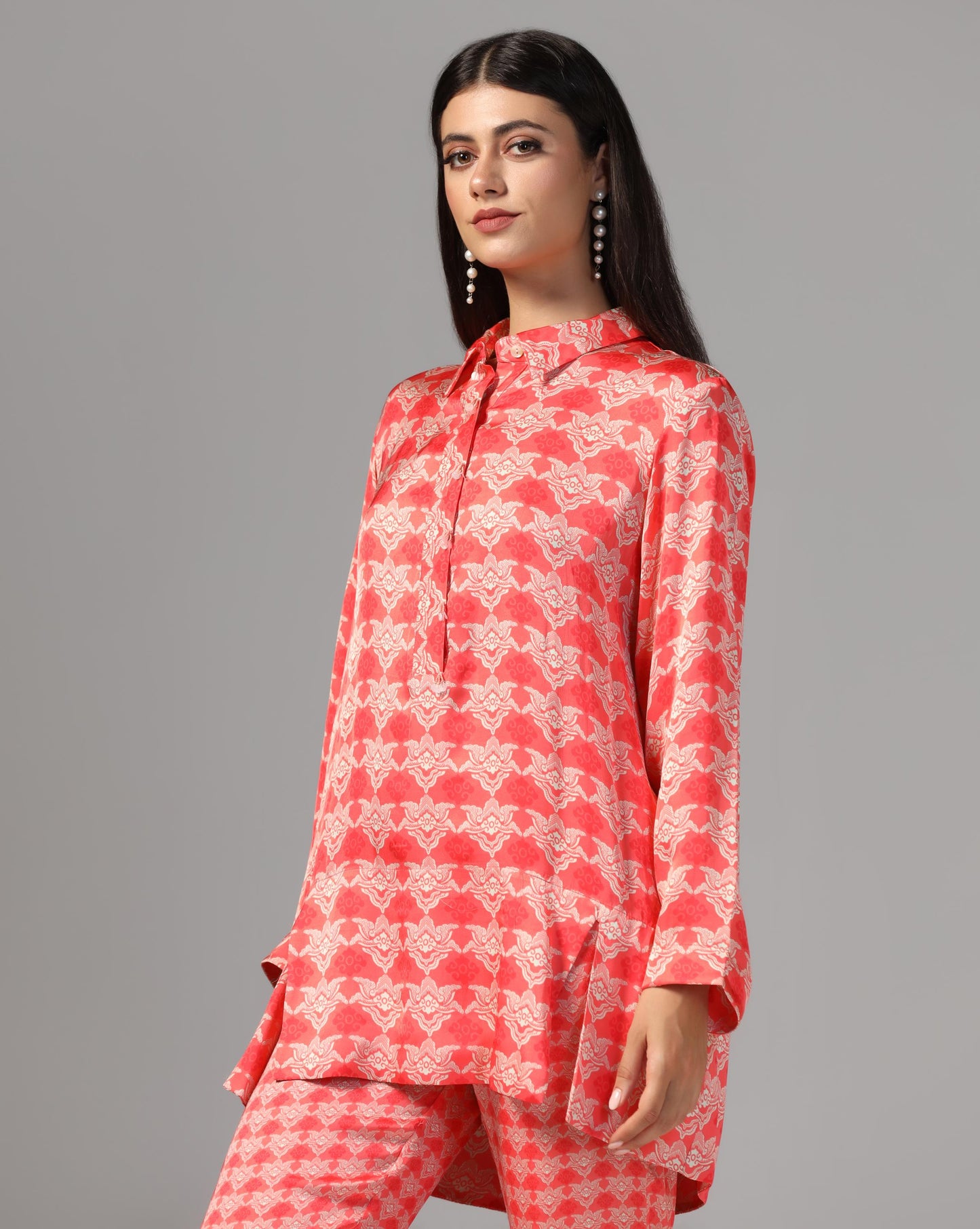 Printed Kurti Set