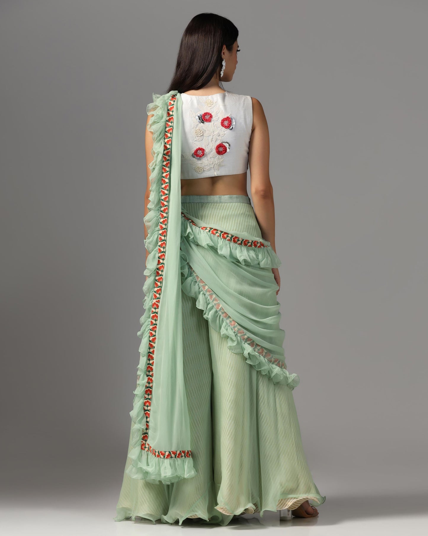 Draped Saree