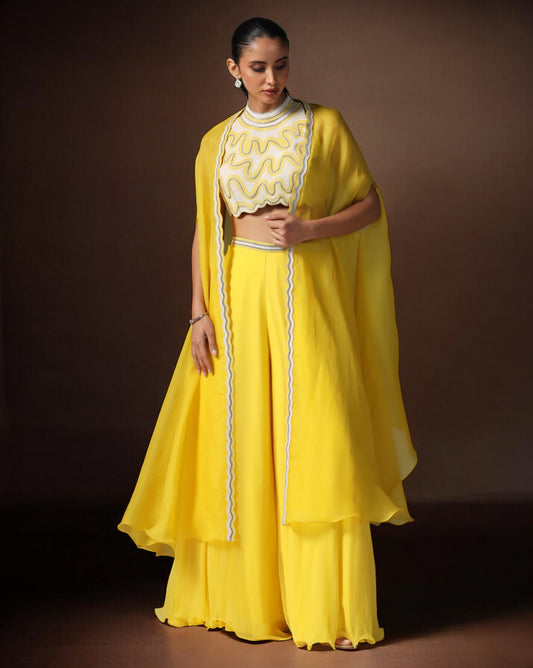 Yellow Cape Set