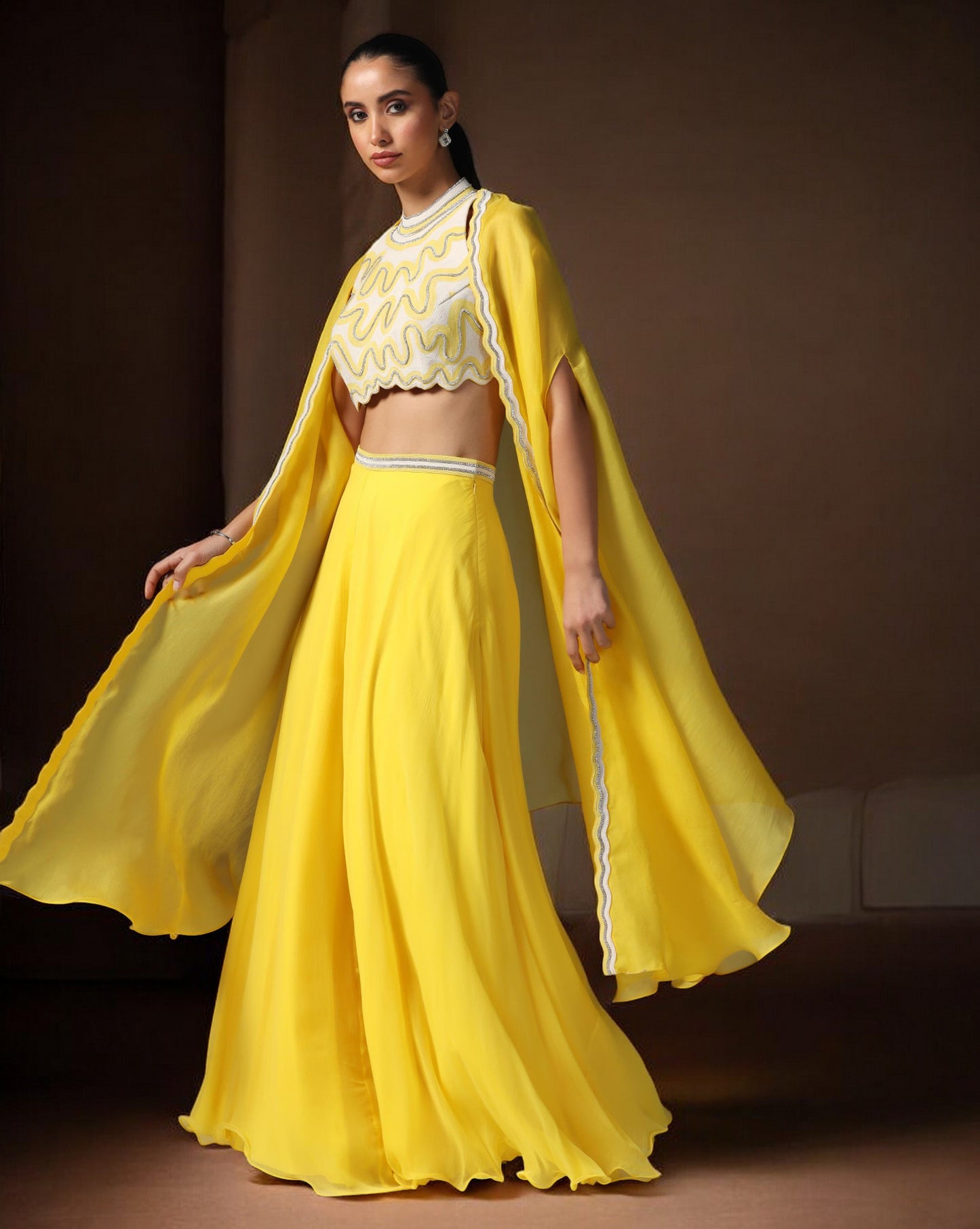 Yellow Cape Set