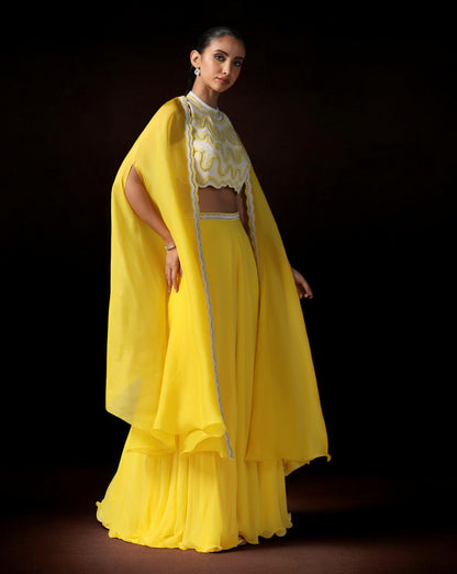 Yellow Cape Set