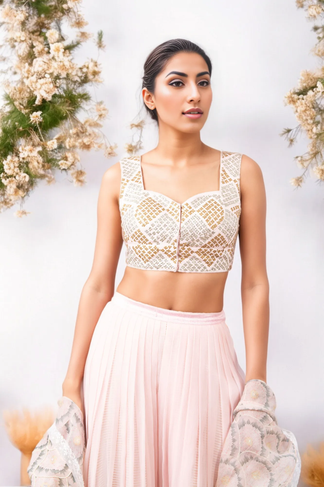 Pink Light Lehenga