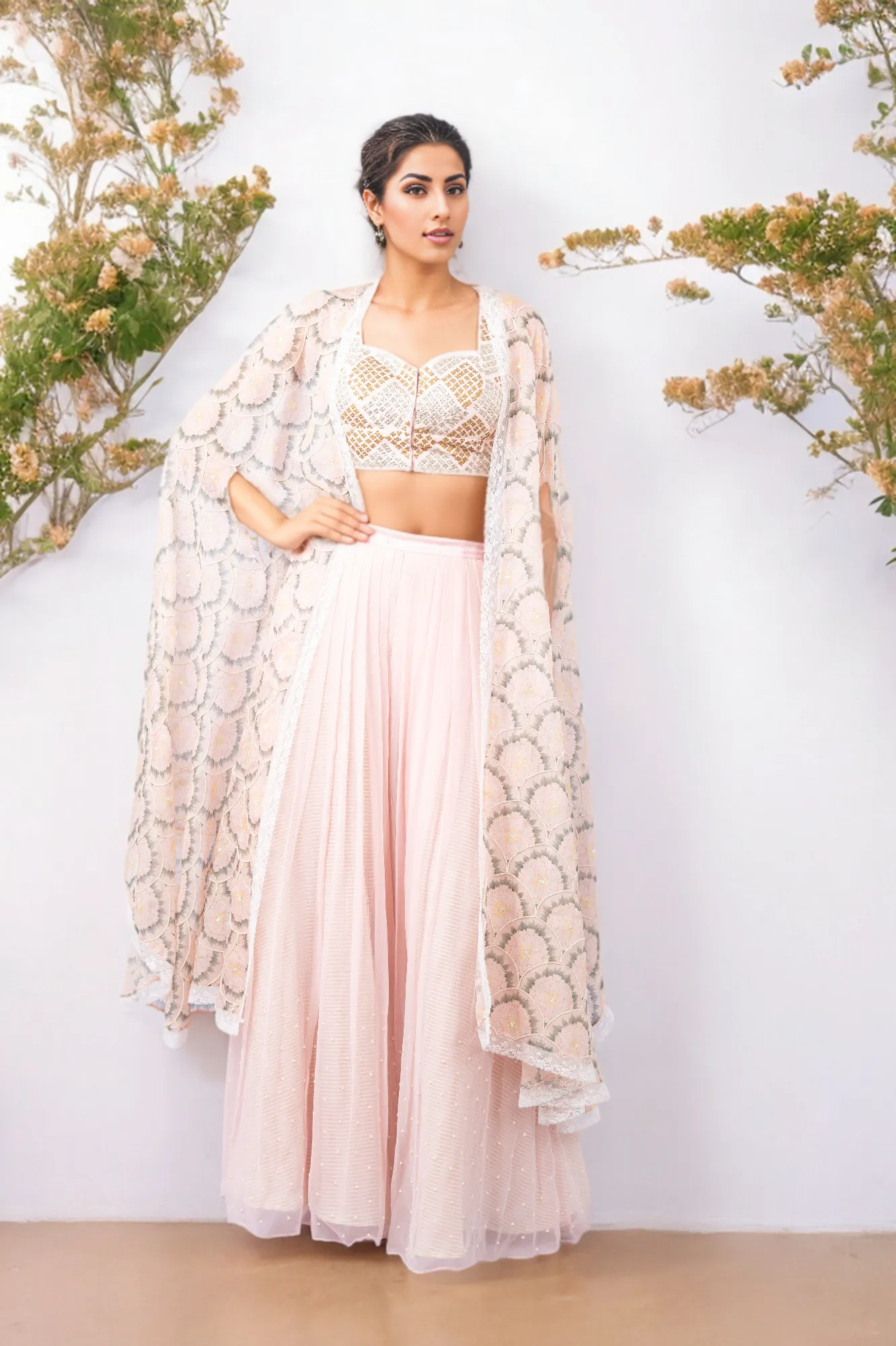 Pink Light Lehenga